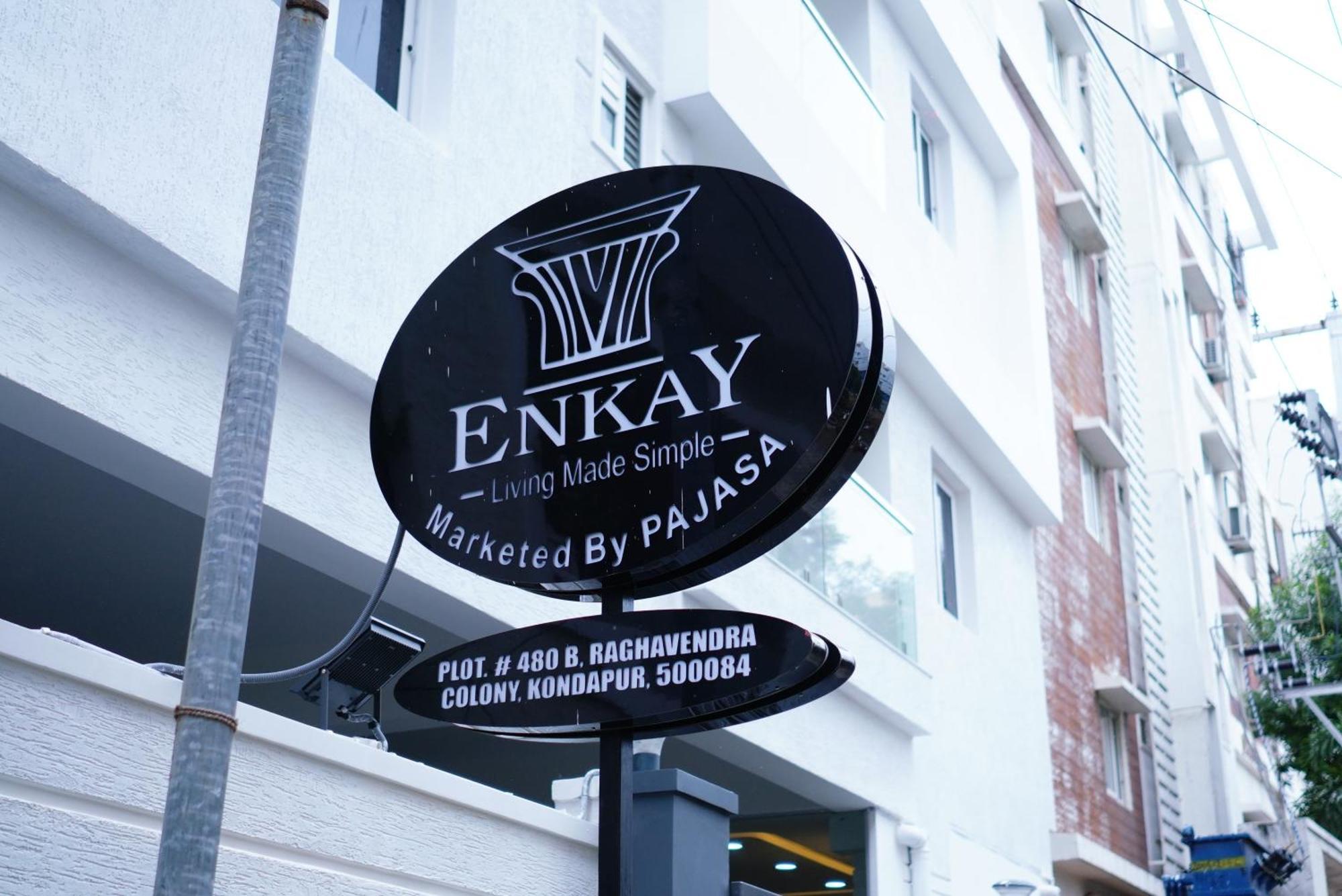 Enkay Service Apartments Kondapur  Exterior foto